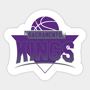 Sacramento Kings Baketball Sticker